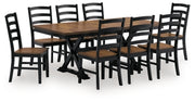 Wildenauer Dining Table and 8 Chairs