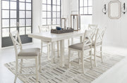 Robbinsdale Counter Height Dining Table and 6 Barstools