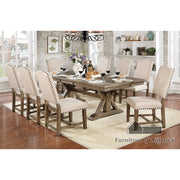 Julia Side Chair - Light Oak/Ivory