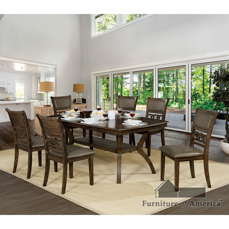 Holly Dining Table - Satin Walnut