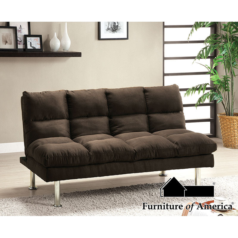 Saratoga Futon - Dark Brown
