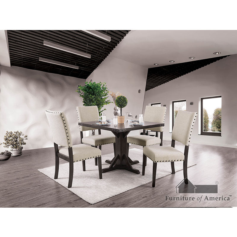 Glenbrook Side Chair - Brown Cherry/Ivory