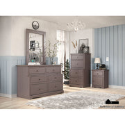 Stavros Dresser in Gray