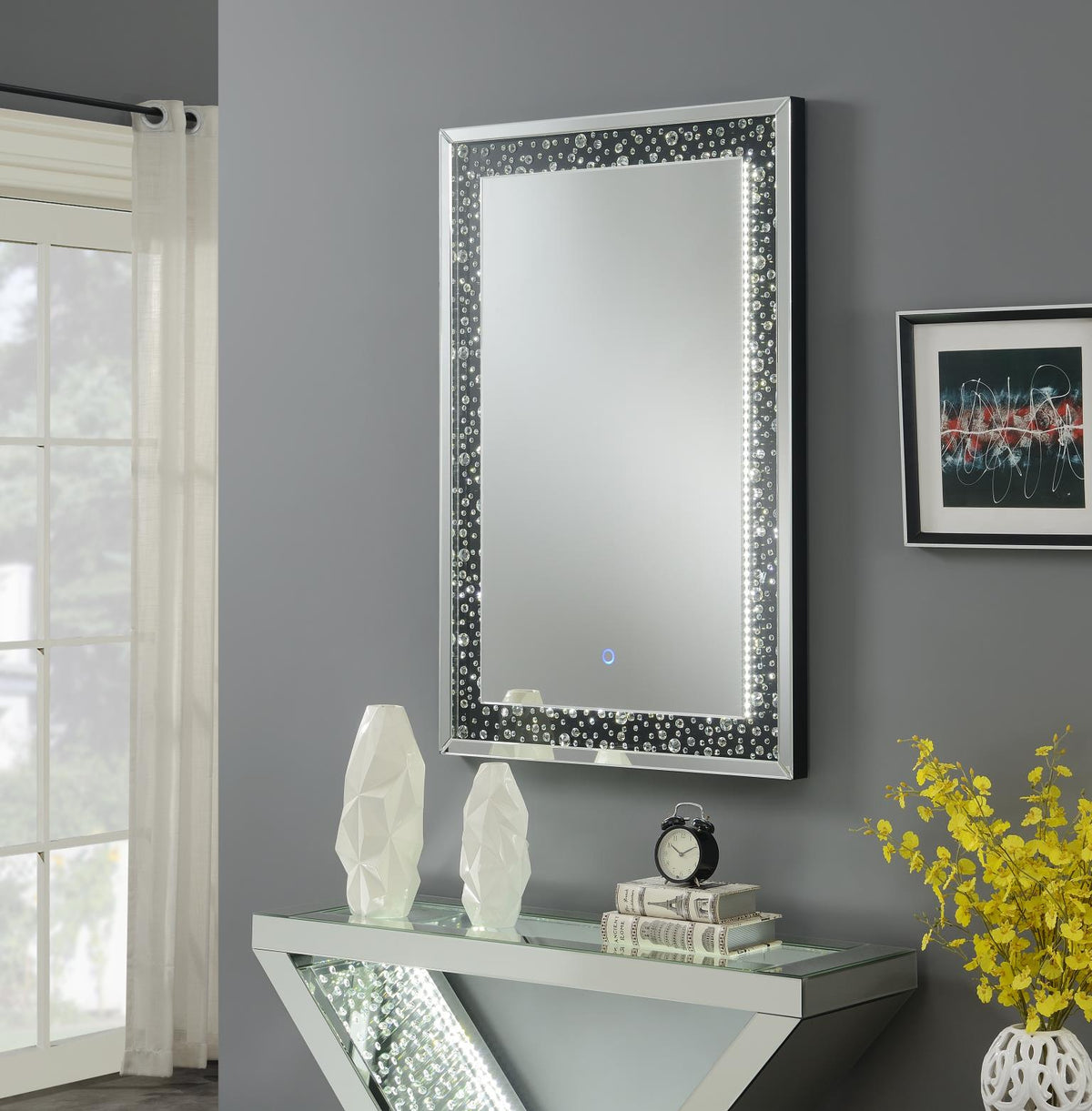 Glamour LED Wall Decor Mirror
