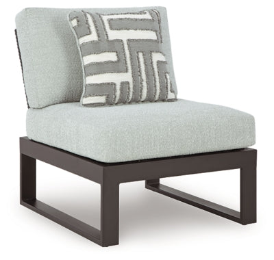 Beachloft Outdoor Armless Chair with Cushion