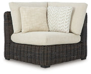 Kimora Outdoor Corner Chair with Cushion