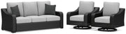 Beachcroft Outdoor Sofa and 2 Lounge Chairs