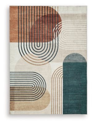 Farrendale Washable 8' x 10' Area Rug