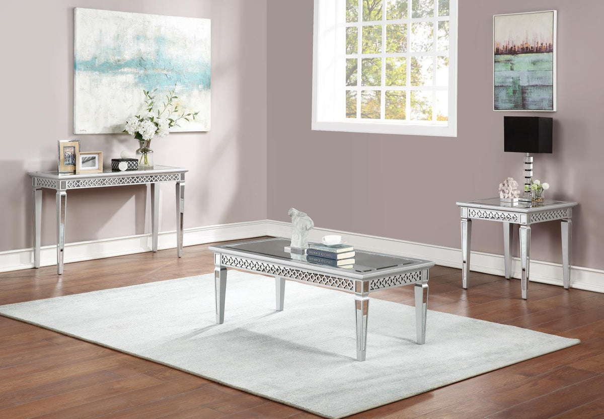 Silver 3-Piece Living Room Set T035