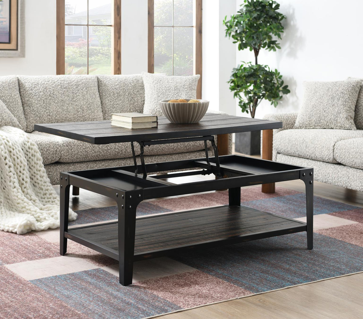Lift-Top Coffee Table