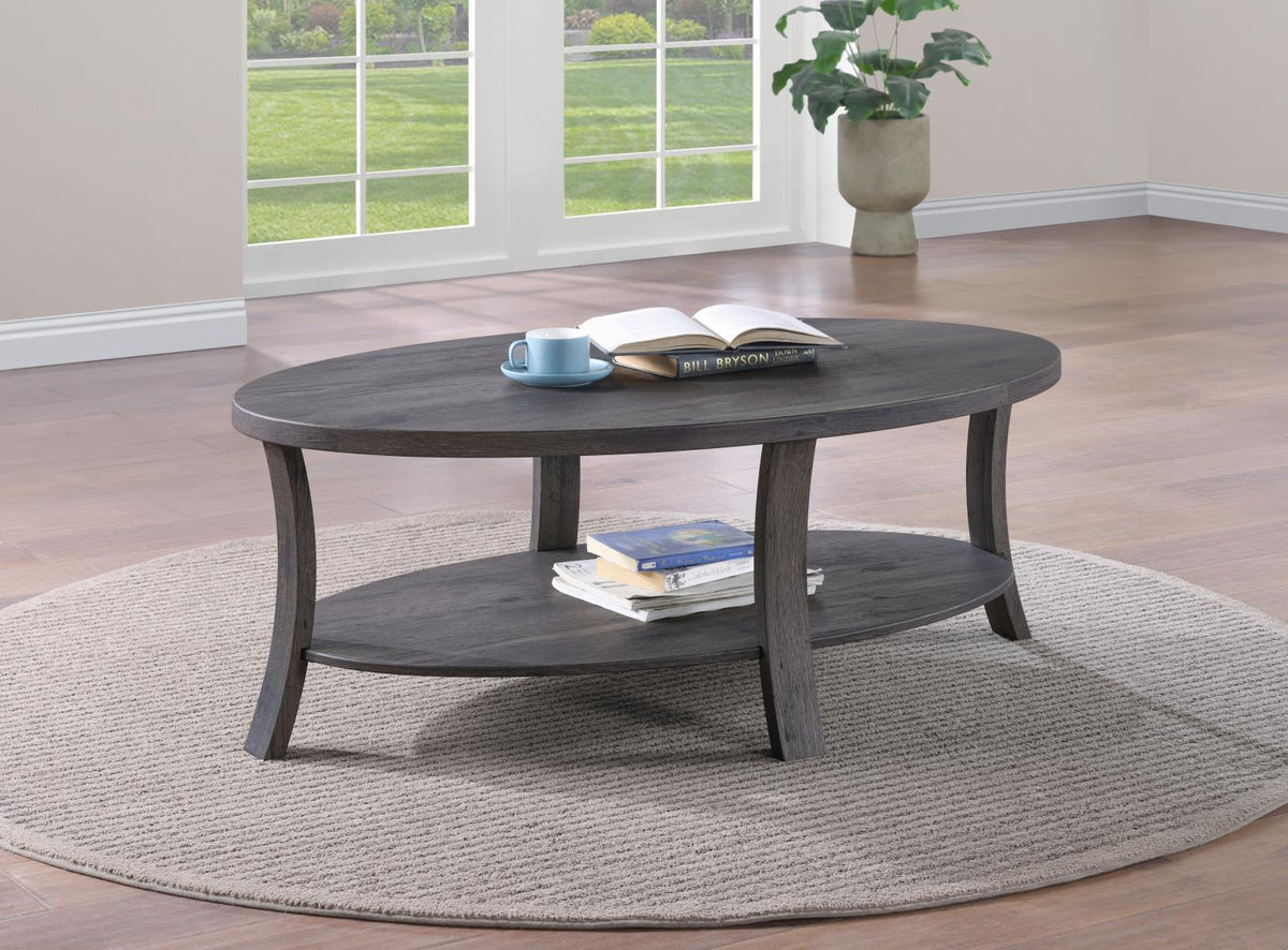 Dark Brown 3 Pk Table Set (3/Cn)