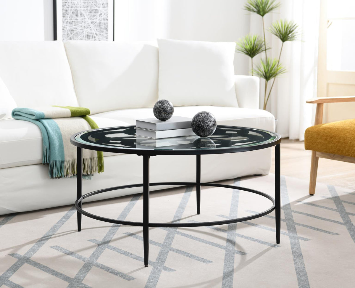 Black Coffee Table & 2 End Table