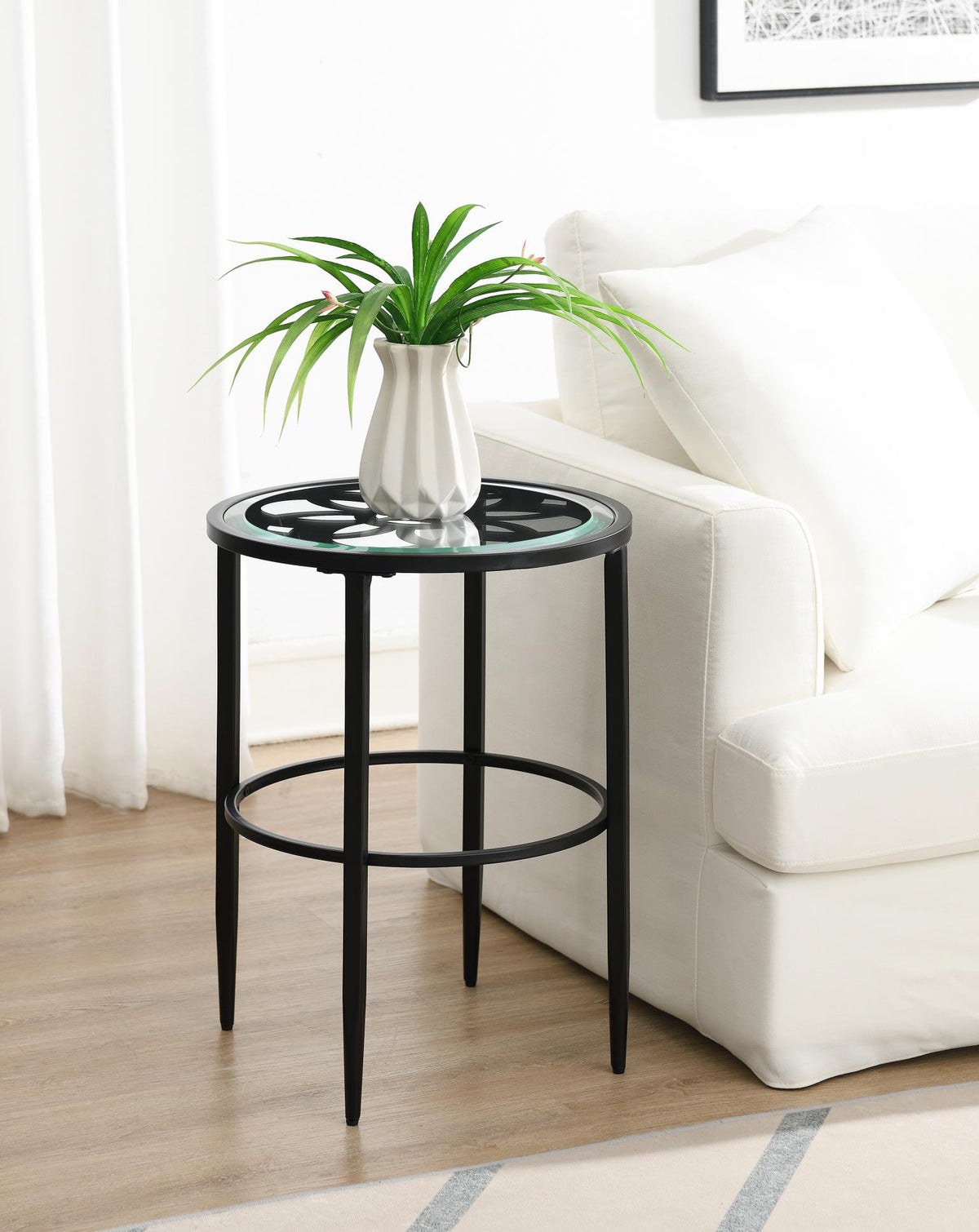 Black Coffee Table & 2 End Table