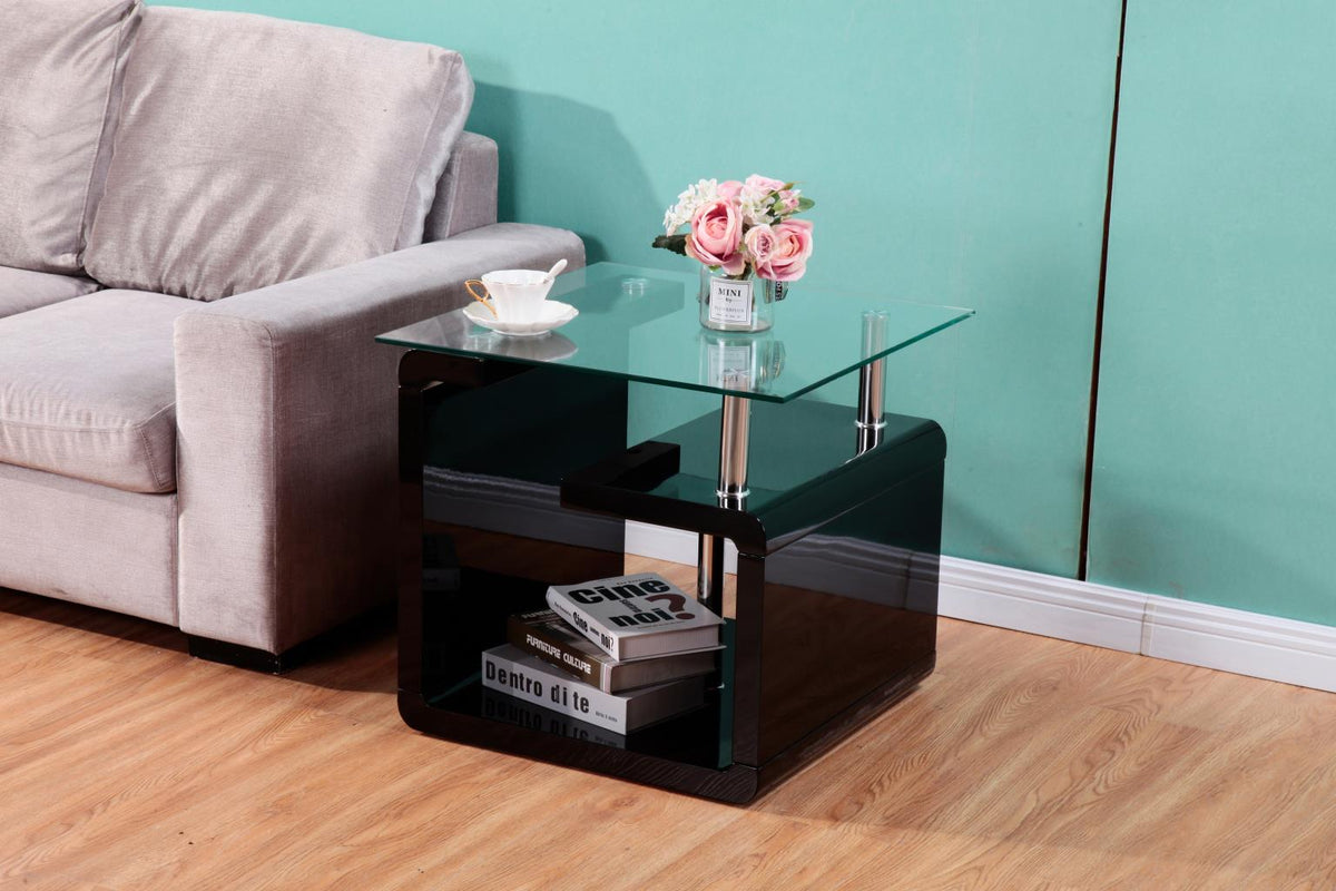 Black End Table