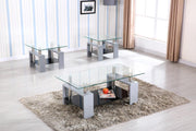 Gray End Table