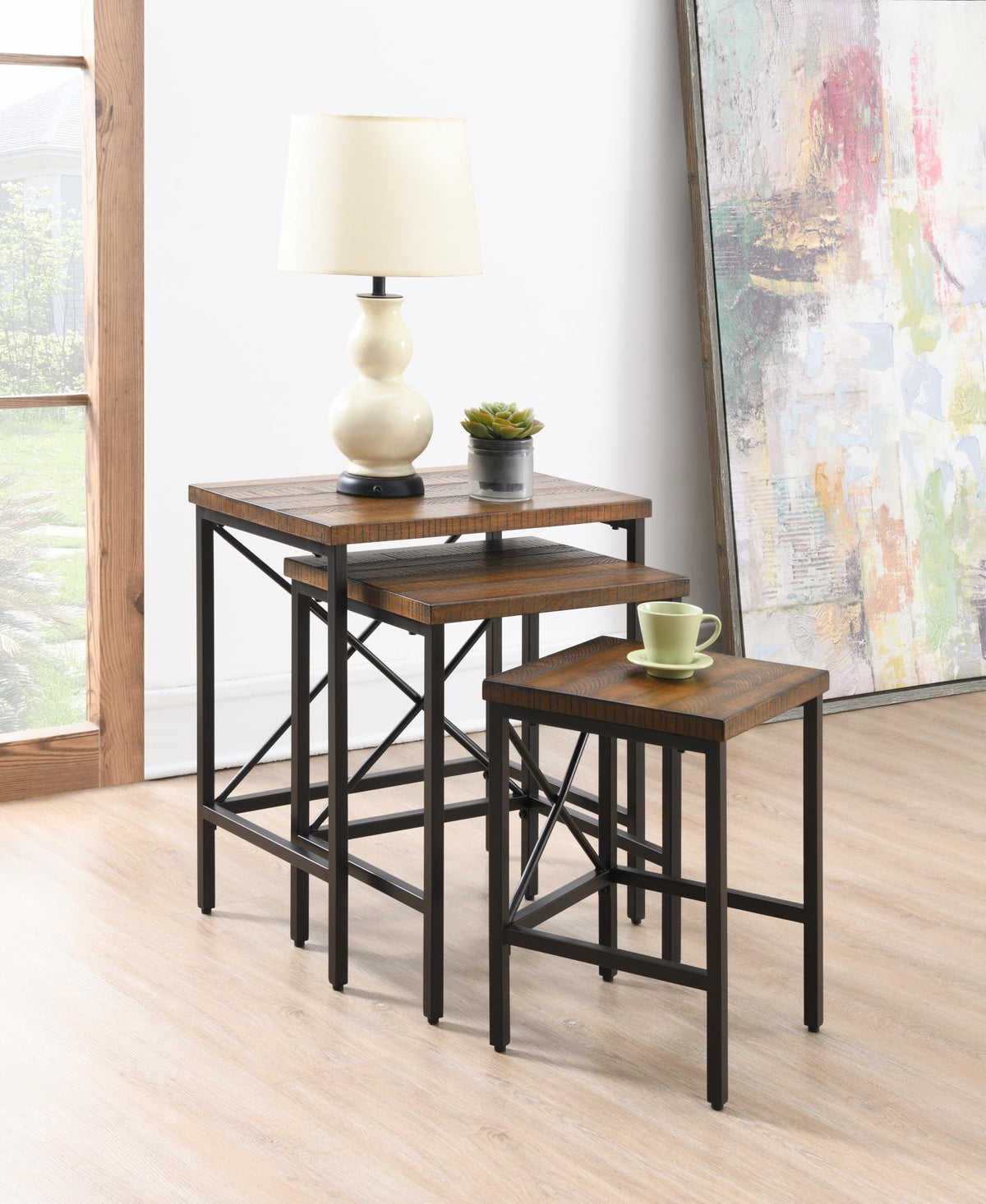 Pepper 3-Piece Nesting Tables