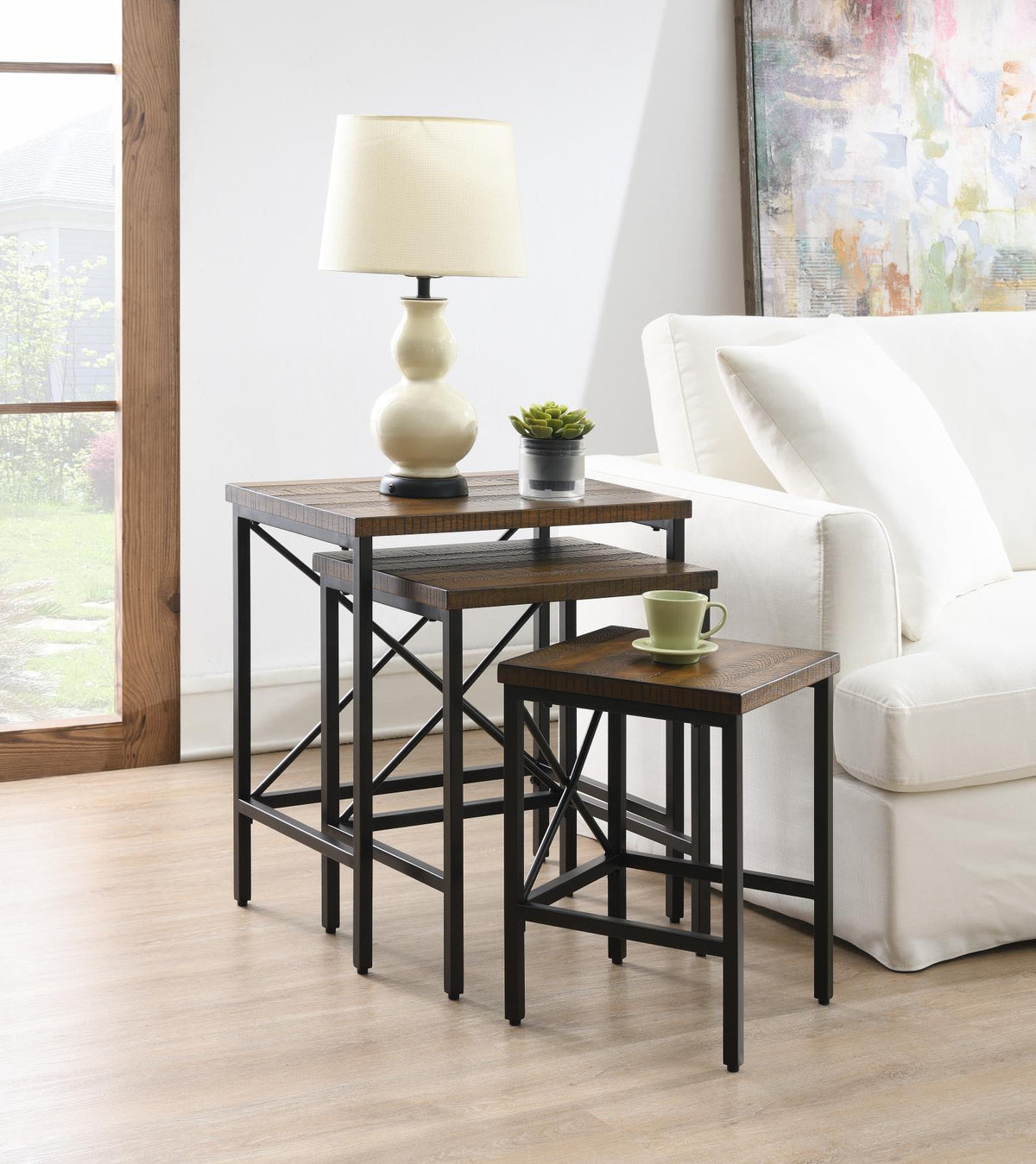 Pepper 3-Piece Nesting Tables
