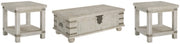 Carynhurst Coffee Table and 2 End Tables