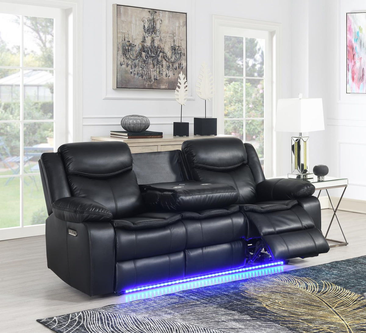 Power Reclining 2-Piece Living Room Set U100