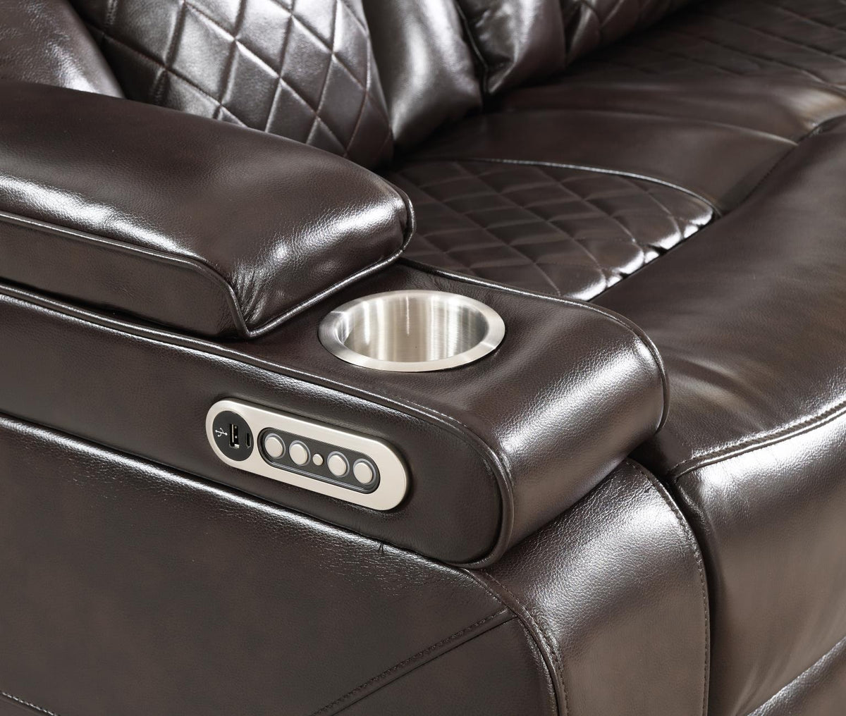 Power Reclining 2-Piece Living Room Set U104