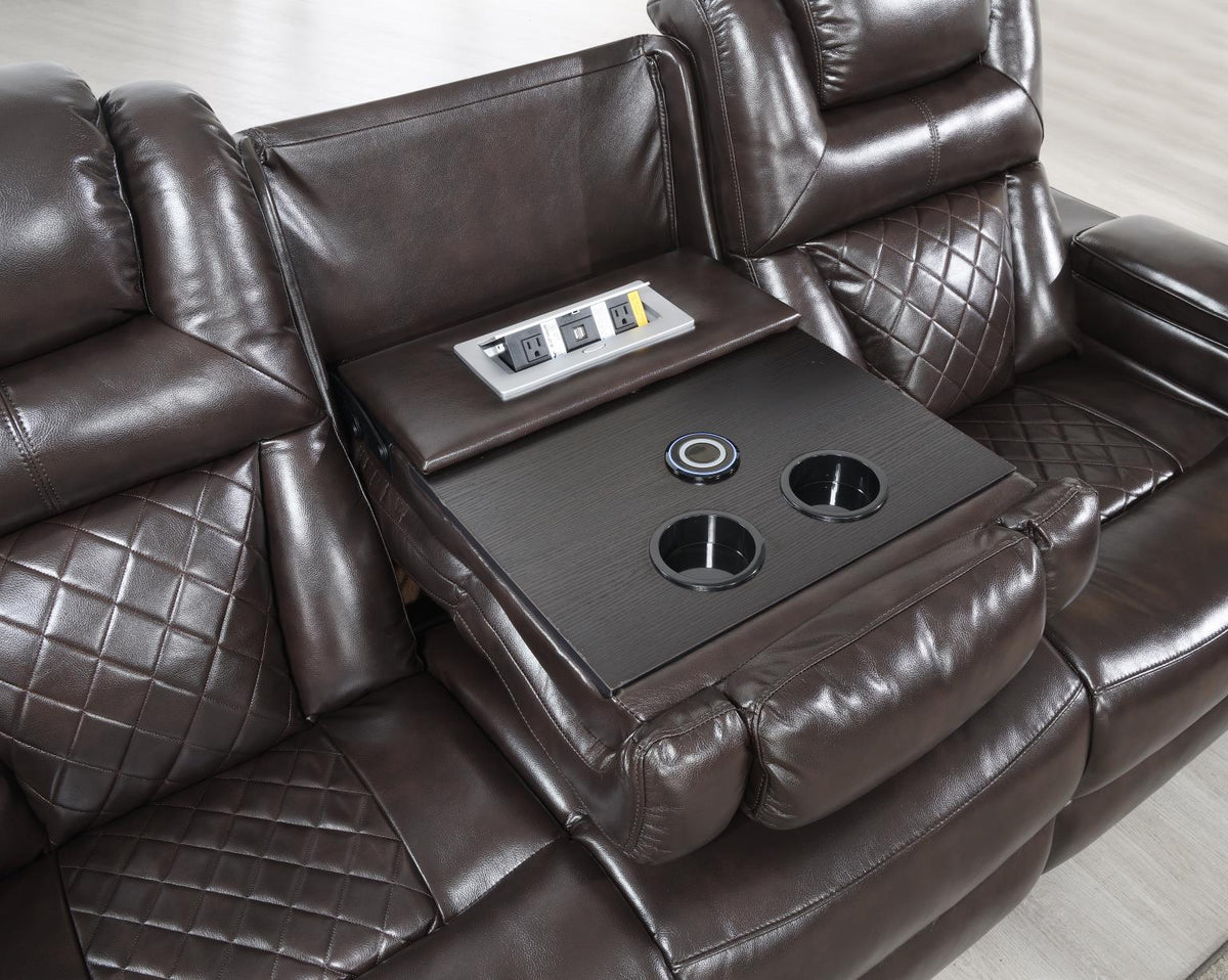 Power Reclining 2-Piece Living Room Set U104