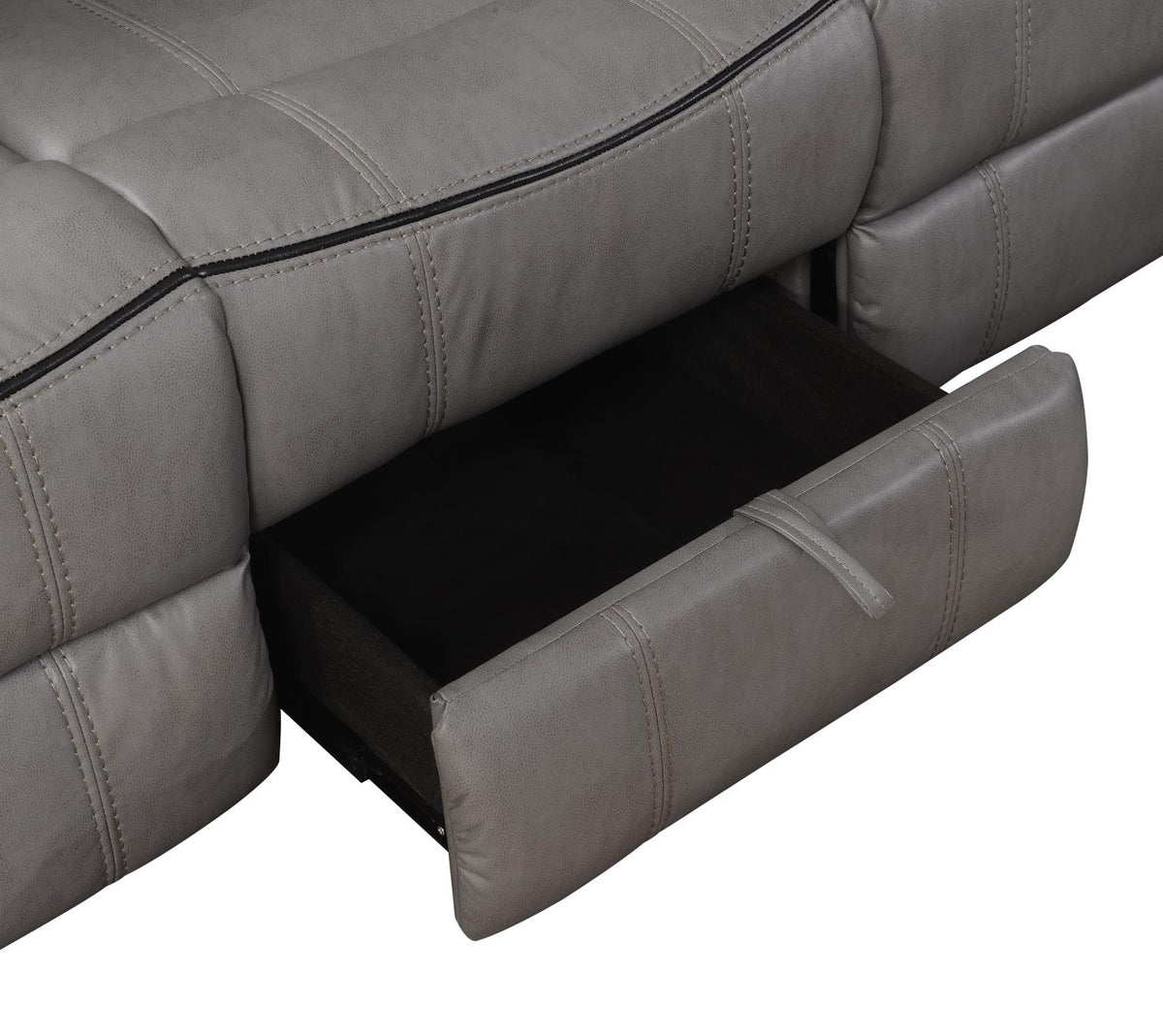 Gray Motion 2-Piece Living Room Set U106