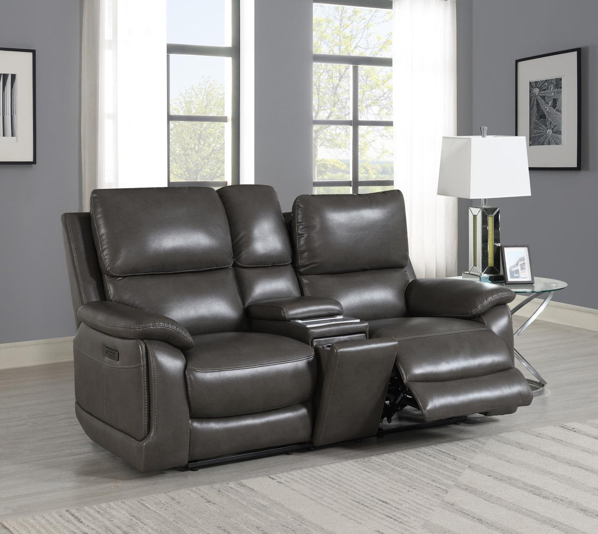Power Reclining 2-Piece Living Room Set U108