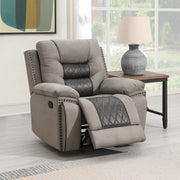 Gray/Charcoal Motion Glider Chair