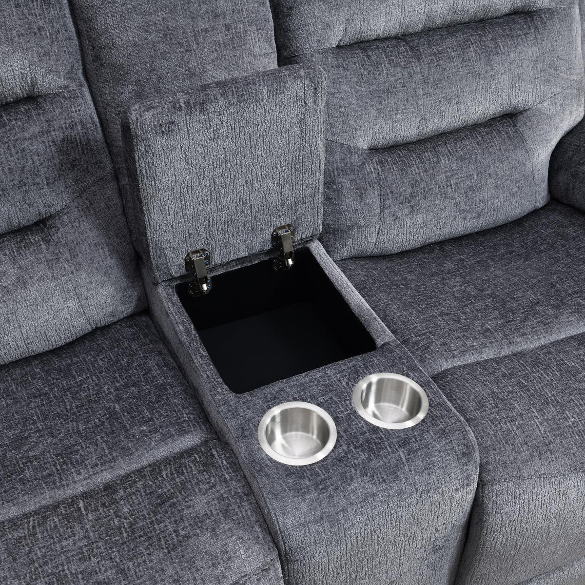 Gray Motion 2-Piece Living Room Set U152