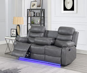 Gray Motion LED Sofa