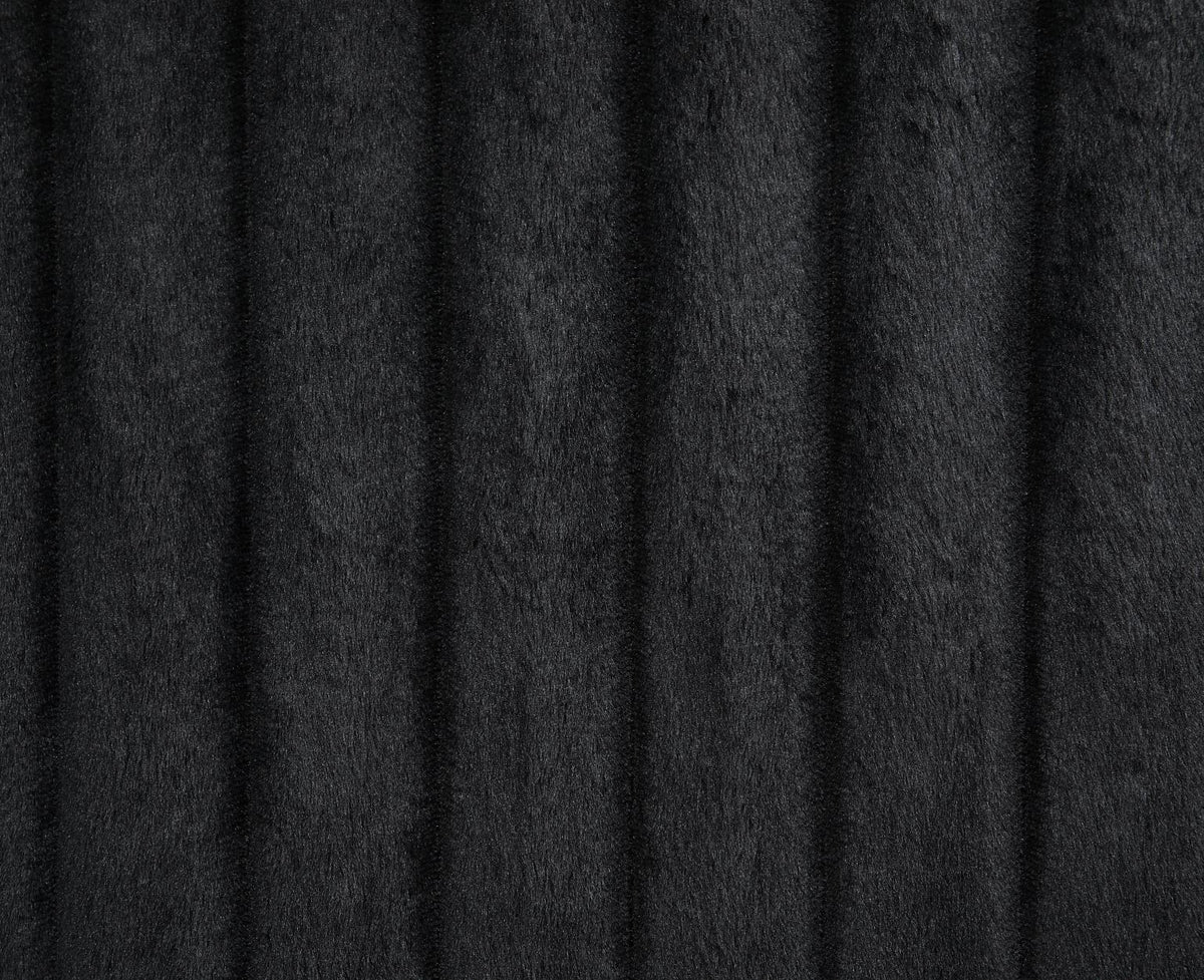 Black Corduroy Power Reclining 2-Piece Living Room Set