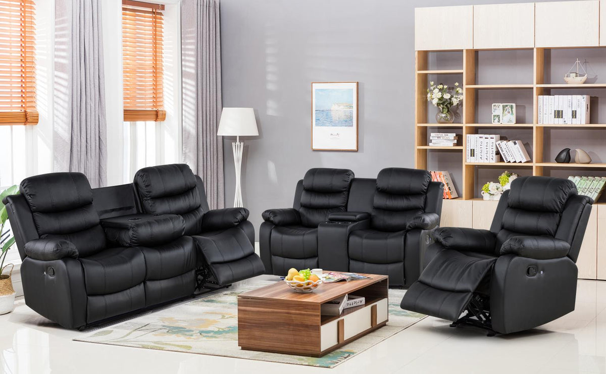 Black Motion Sofa