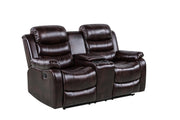 Brown Motion Loveseat