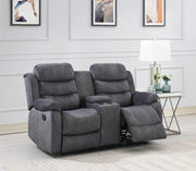 Gray Motion Loveseat