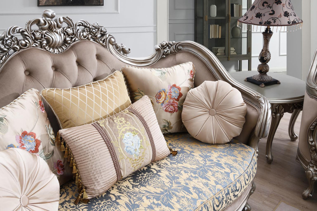 Traditional Brown 2-Piece Living Room Set U197