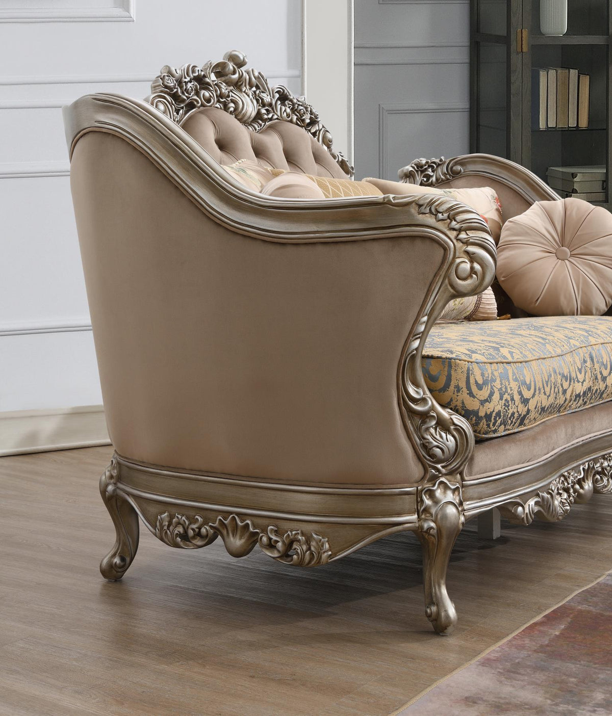 Traditional Brown 2-Piece Living Room Set U197