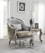 Traditional Gray Chair