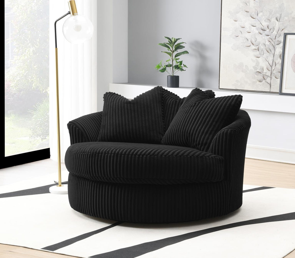 Black Swivel Chair