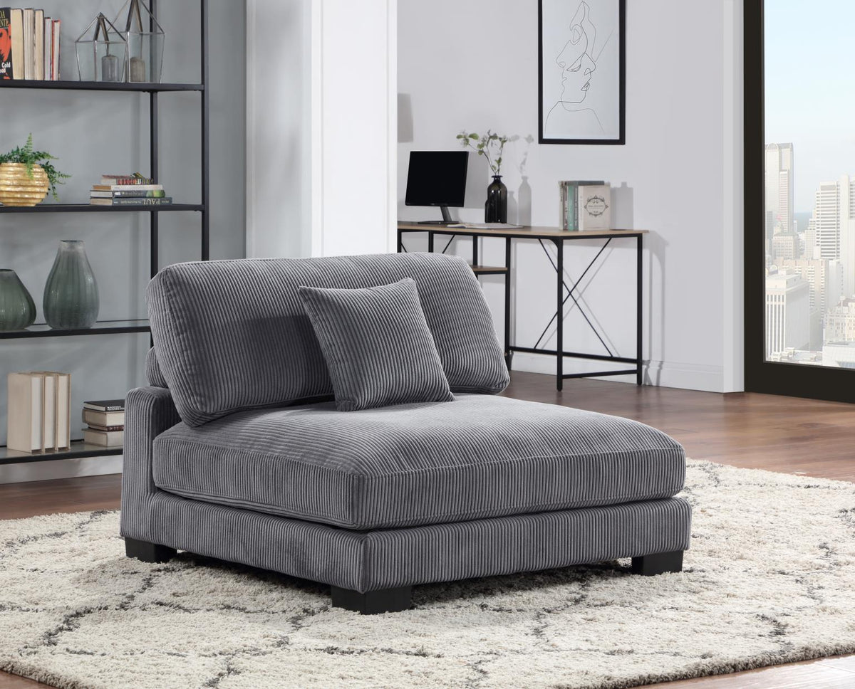 Gray Ottoman