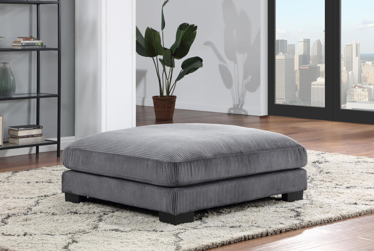Gray Ottoman