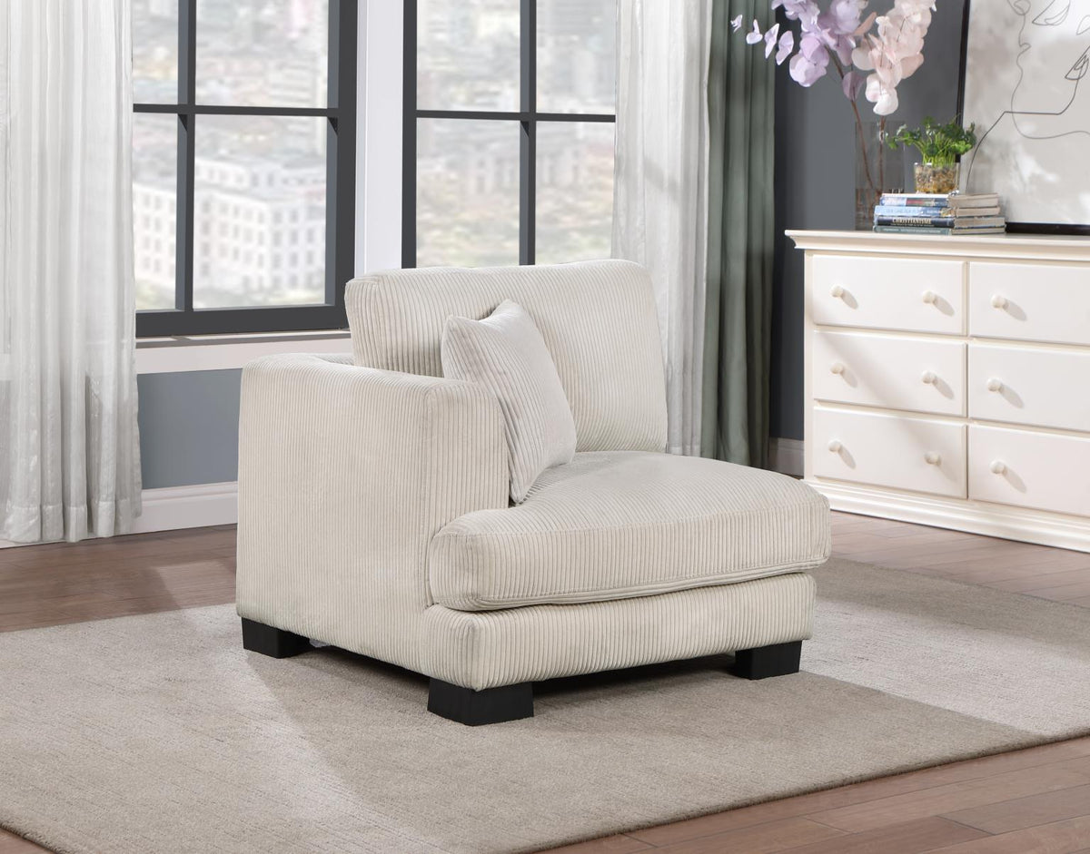 Beige Ottoman