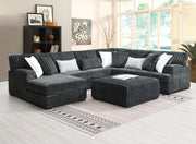 Charcoal 3-Piece Sectional