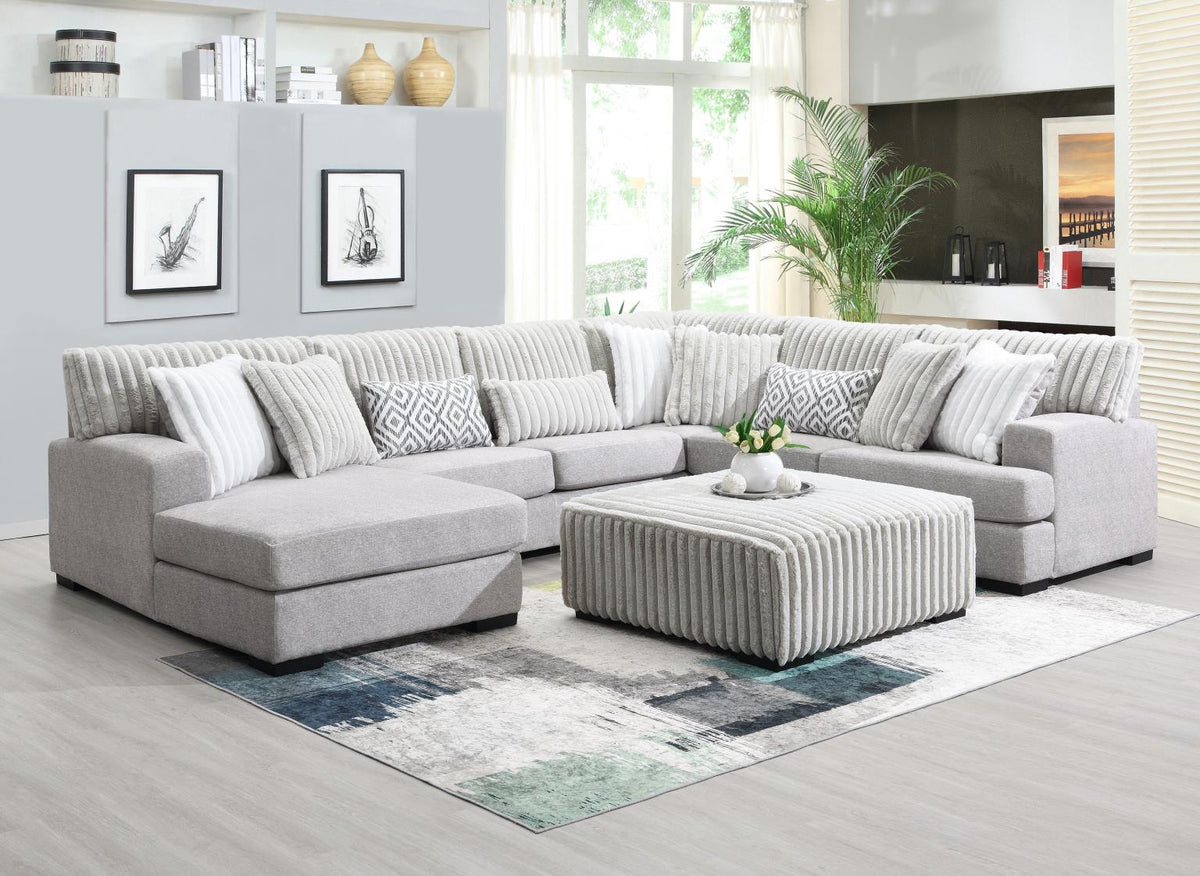 Light Gray 3-Piece Sectional