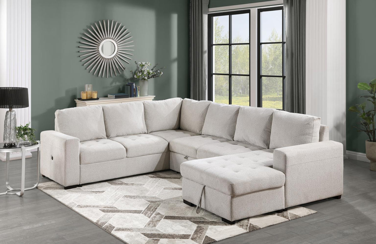 Linen 3-Piece Sectional