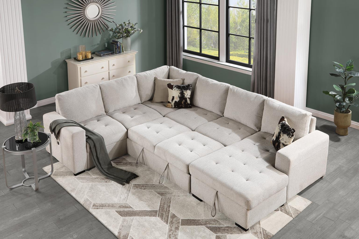 Linen 3-Piece Sectional