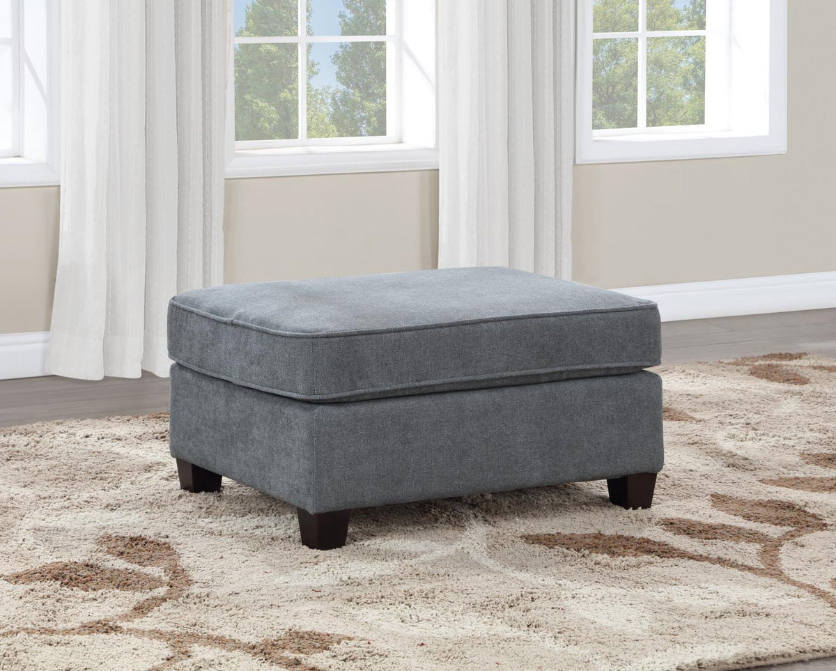 Gray Fabric 6-Piece Set