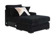Black Corduroy RAF Chaise