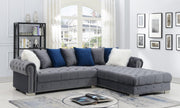 Dark Gray 2-Piece Sectional