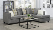 Gray 2-Piece Sectional