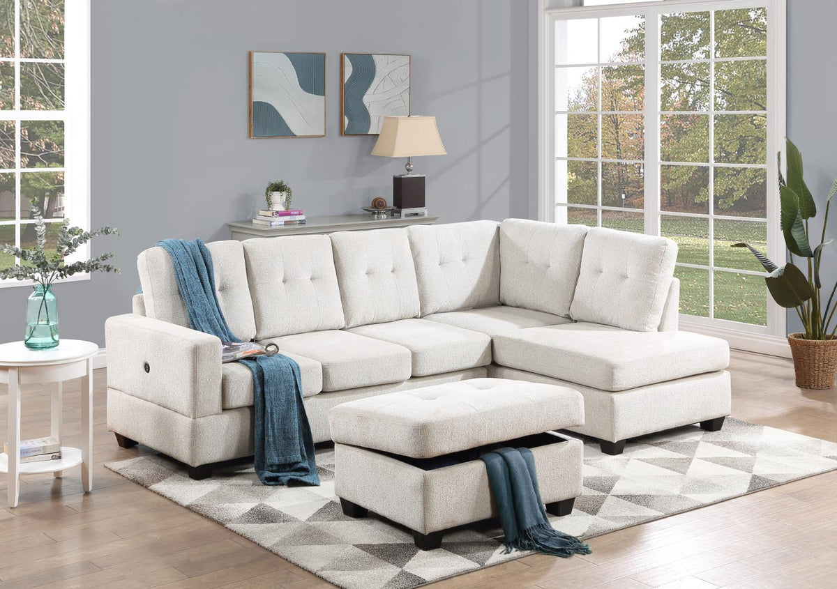 Linen 2-Piece Sectional